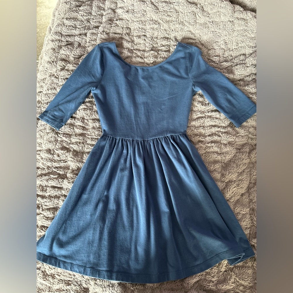 Elbow length dress